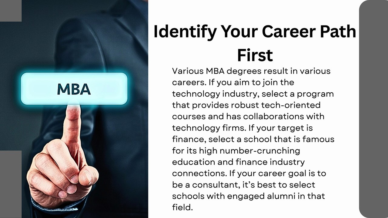How to Choose the Right MBA Program Based on Your Career Goals