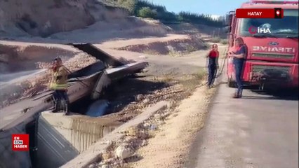 Hatay'da feci kaza: Baba ve 13 yaşındaki oğlu hayatını kaybetti