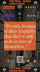 The Trial - Franz Kafka (1925) Quotes