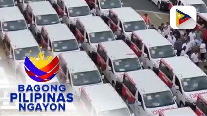 PBBM, pinangunahan ang pamamahagi ng karagdagang Patient Transport Vehicle sa iba't ibang LGU sa bansa