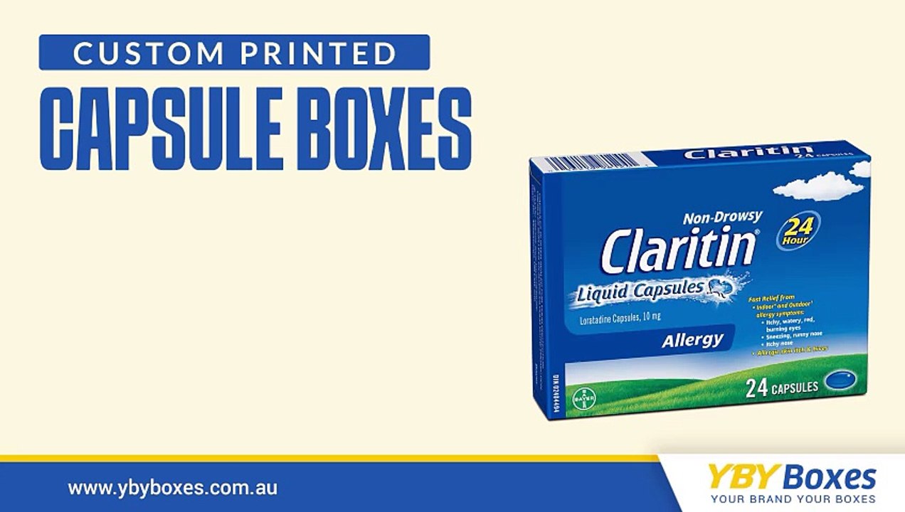 Custom Printed Capsule Boxes | Pharma Packaging | Pharmaceutical Supplies