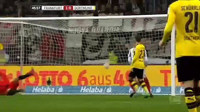 Eintracht Frankfurt 1-1 Borussia Dortmund - Goals and Highlights (27/11/2016)