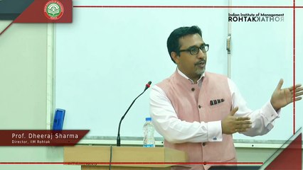 Dr Dheeraj Sharma IIM: Curiosity is the Engine of Discovery