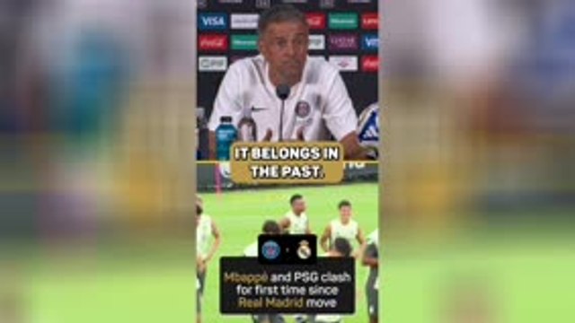 Enrique plays down Mbappé clash