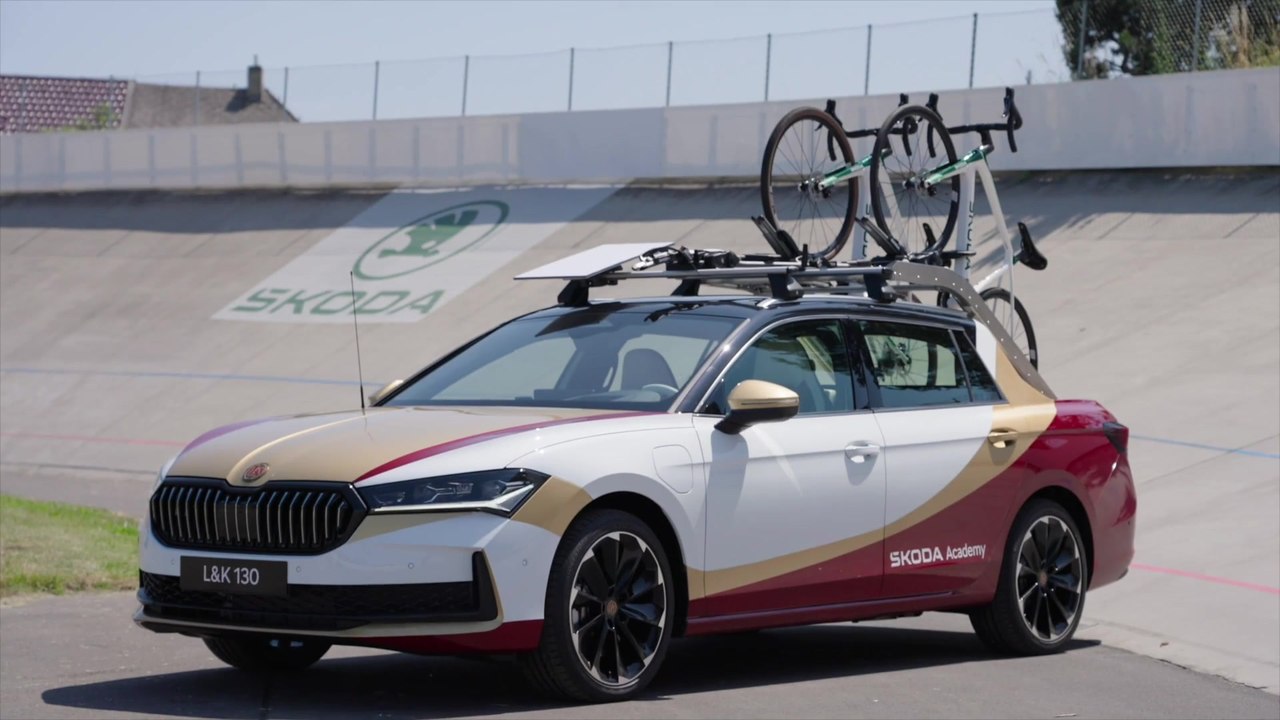 Skoda L&K 130 - Azubi Car Nr. 10 feiert 130 Jahre Skoda und seine enge Verbindung zum Radsport