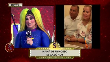 Mamá de Princeso se casa a los 60 años