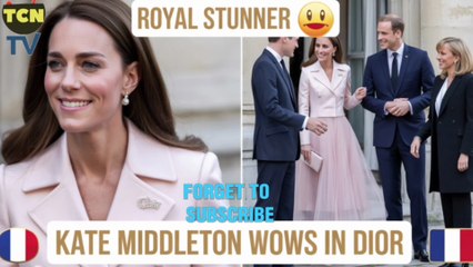 Kate Middleton Dazzles in Dior During Macron’s UK Visit
