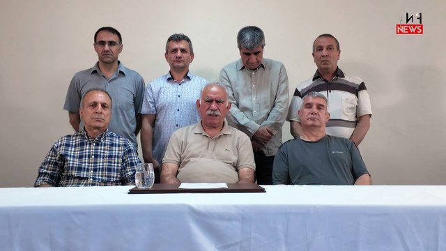 Terör örgütü PKK'nın Lideri Abdullah Öcalan videolu mesaj yayınladı