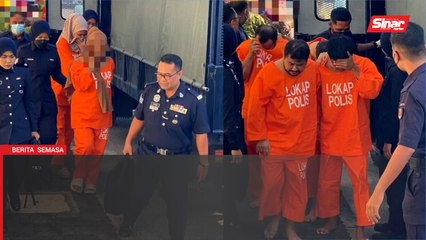 'Yuyu', suami dan tiga ahli keluarga didakwa edar pil kuda, berdepan hukuman mati