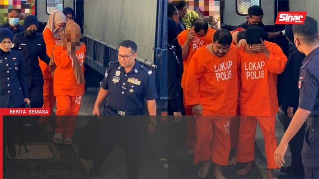 'Yuyu', suami dan tiga ahli keluarga didakwa edar pil kuda, berdepan hukuman mati