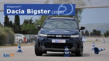 Dacia Bigster: reacciones mejorables y baja velocidad en la esquiva