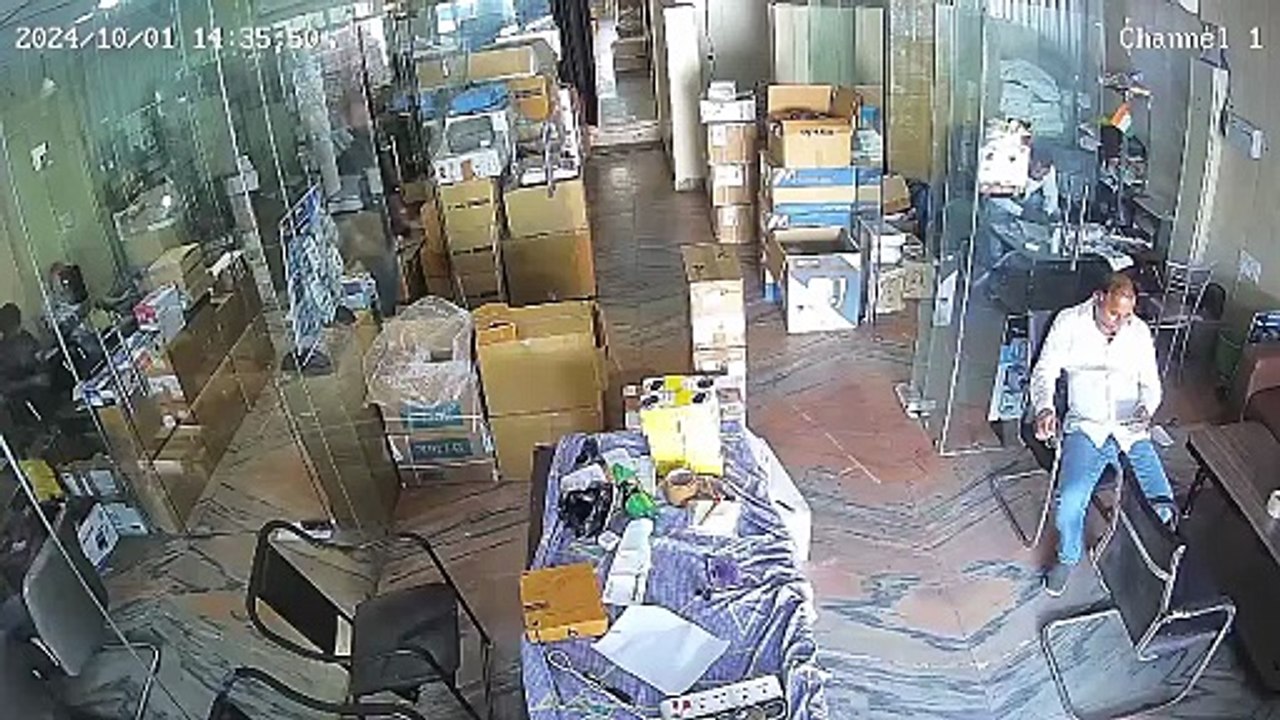 PTZ Camera with Night Vision & Motion Detection _ CCTV Camera_ Video _ Sample Video Footage