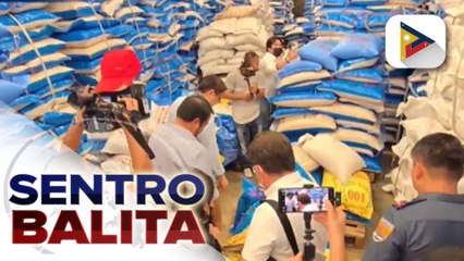 P38-M halaga ng smuggled na bigas, nakumpiska ng Anti-Agricultural Economic Sabotage Council sa Cebu