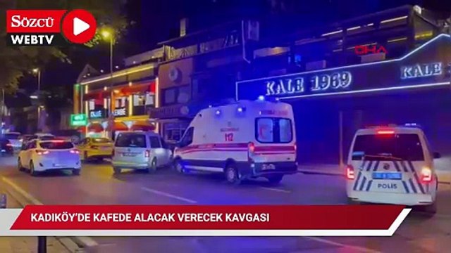 Kadıköy’de kafede alacak verecek kavgası; 2 kişi silahla yaralandı
