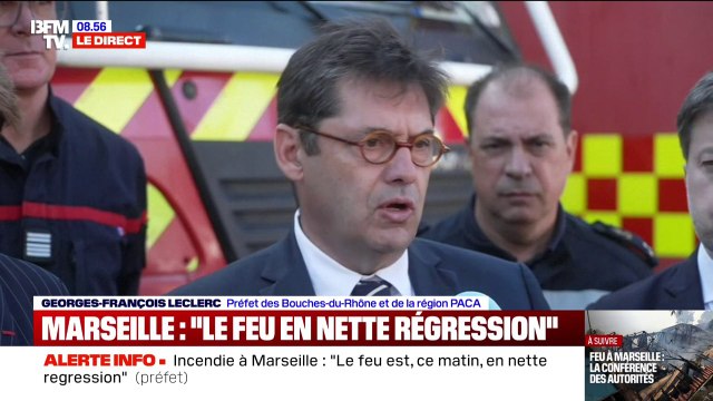 Incendie à Marseille: le préfet des Bouches-du-Rhône indique 70 maisons atteintes, et 10 maisons détruites