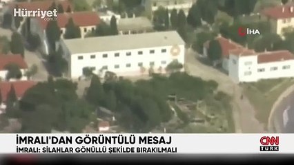 İmralı'dan bir kez daha silah bırakma çağrısı