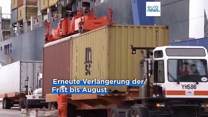 Trump: 25-Prozent-Zölle für Japan und Südkorea, Frist erneut verlängert