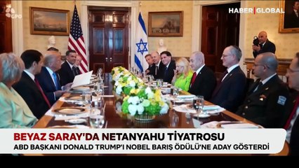 Beyaz Saray'da Netanyahu tiyatrosu