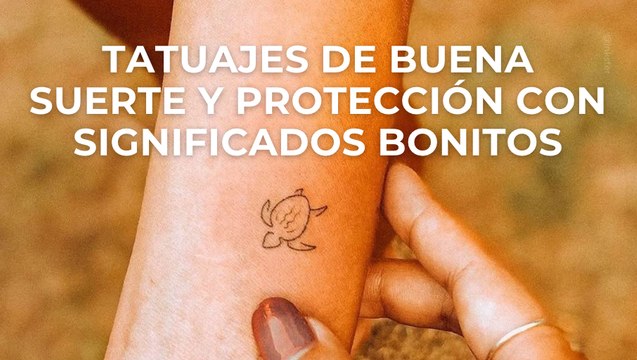 Tatuajes de buena suerte y protección con significados bonitos