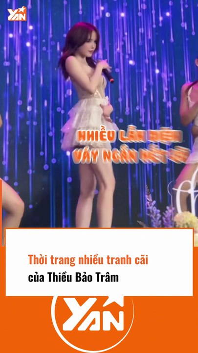 Thời trang gây nhiều tranh cãi của Thiều Bảo Trâm