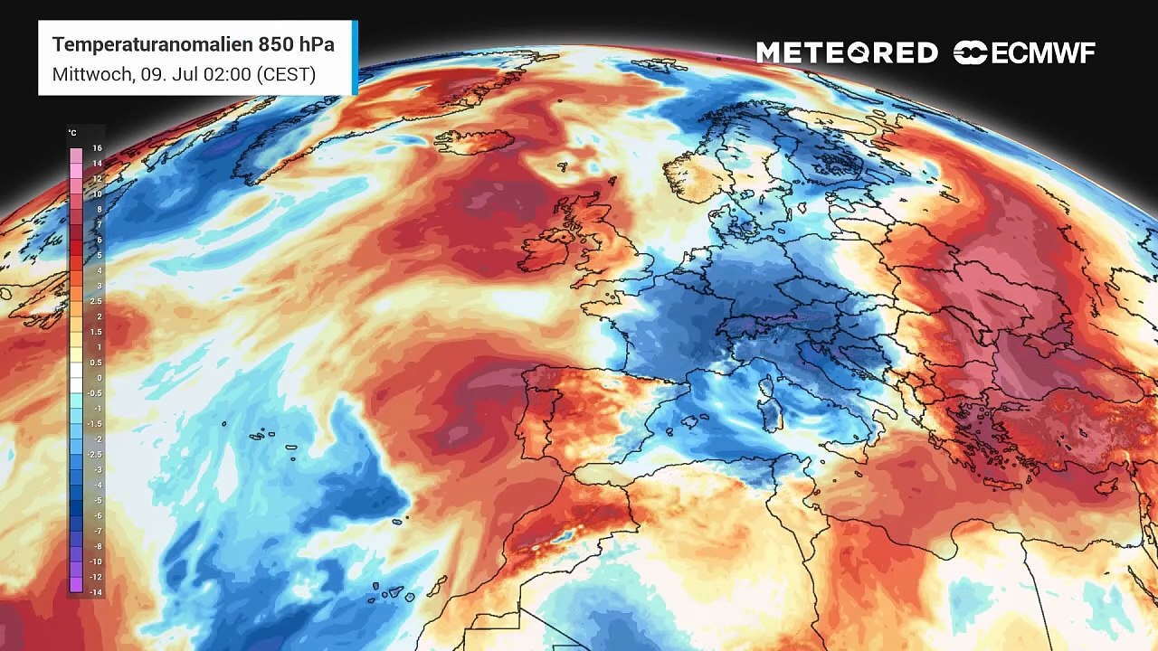 Neue Hitzewelle erreicht Europa!
