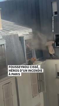 Fousseynou Cissé, héros du 18e arrondissement après avoir sauvé six personnes d'un incendie
