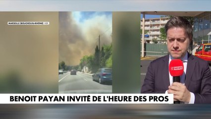 Benoît Payan : «Le feu est en très nette régression»