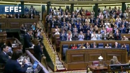 Sánchez asegura ante el Congreso ser un político limpio y liderar un partido ejemplar