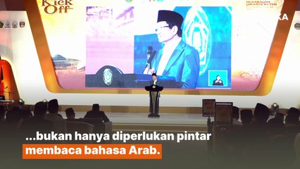Menag: Generasi Muda Perlu Perdalam Kitab Kuning
