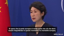 Pechino risponde a von der Leyen: Ue cambi la sua mentalità