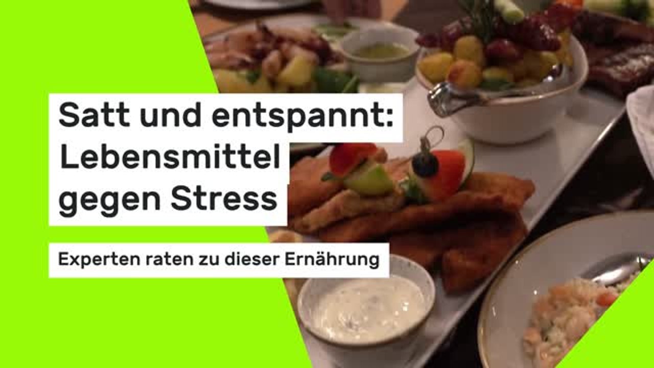 Satt und entspannt: Lebensmittel gegen Stress - Experten raten zu dieser Ernährung