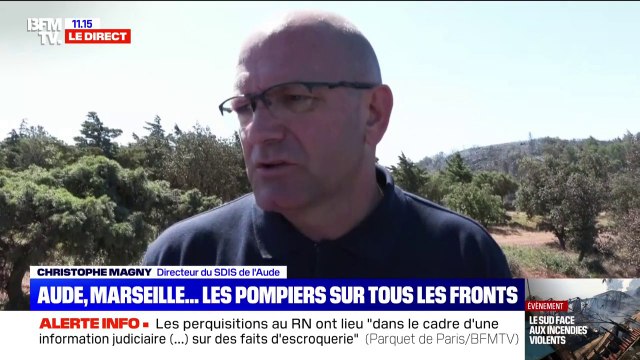 On reste prudent sur ce feu, qu'on espère fixer dans la journée : dans l'Aude, les conditions météorologiques inquiètent les pompiers