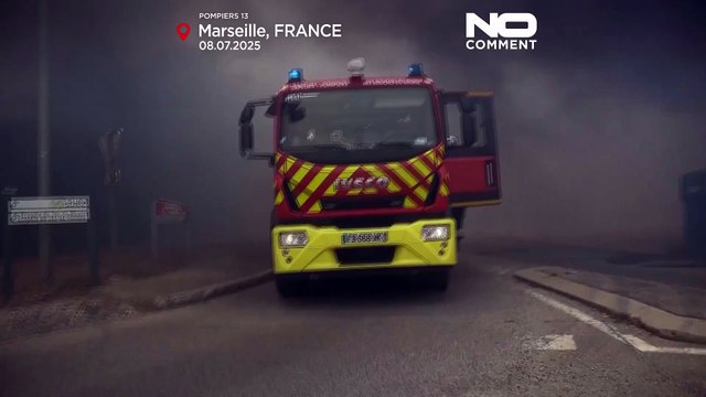 Incendie près de Marseille : 110 blessés, trains et vols suspendus