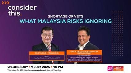 Consider This: Shortage of Vets (Part 2) — What Malaysia Risks Ignoring