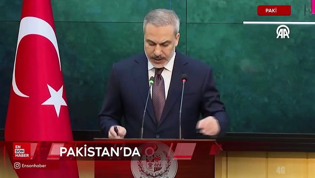 Hakan Fidan: Türk şirketleri Pakistan'da petrol ve doğal gaz arayacak