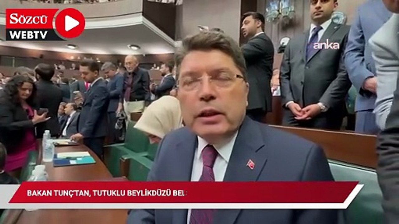 Adalet Bakanı Yılmaz Tunç'tan, tutuklu Beylikdüzü Belediye Başkanı Murat Çalık açıklaması