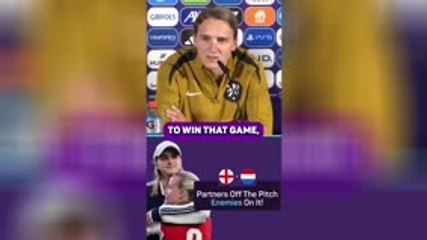 Miedema will do 'everything she can' to knock out Mead and England