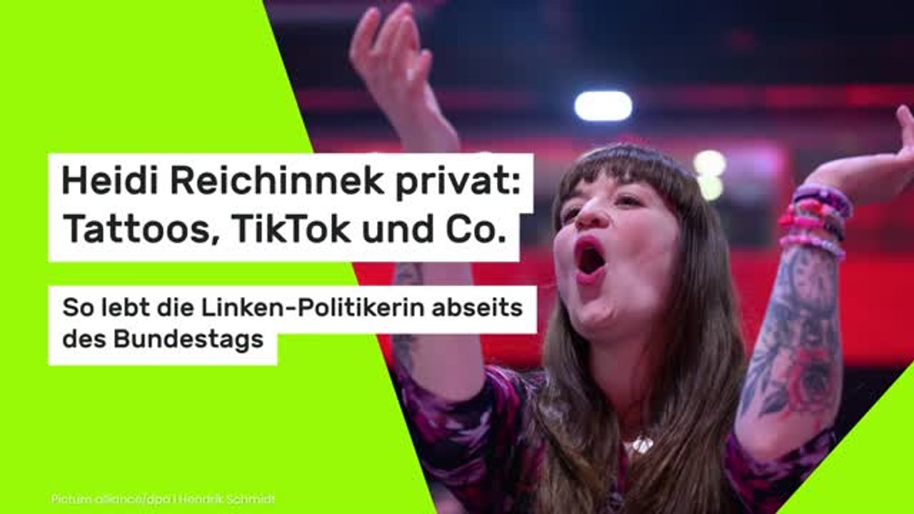Heidi Reichinnek privat: Tattoos, TikTok und Co. - So lebt die Linken-Politikerin abseits des Bundestags