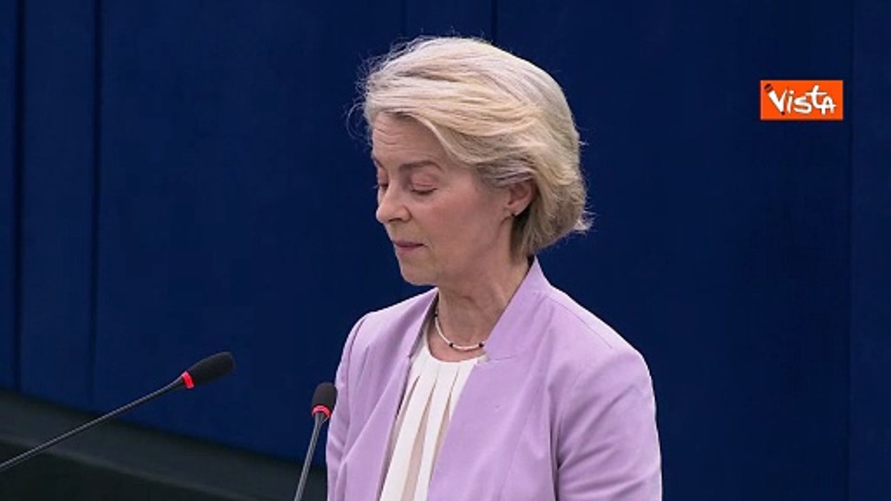 Von der Leyen: Avanti su taglio costi energia e stop a gas russo