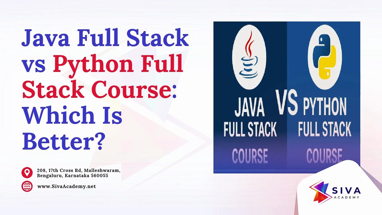 Java Full Stack vs Python Full Stack Course Which Is Better