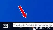 🎧 Fix “The Audio Service is Not Running” in Windows 10 / 11 / 8 / 7 – Step-by-Step (2 Easy Methods)