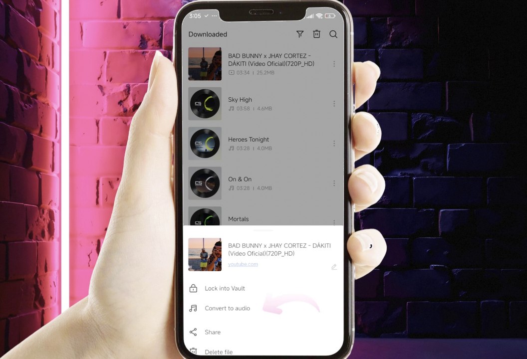 Cómo convertir vídeos a MP3 | Snaptube 2025