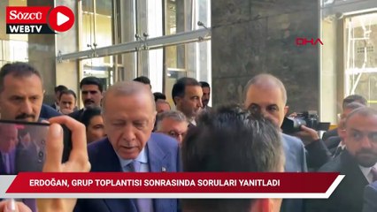 Erdoğan'dan 'canlı yayın' sorusuna yanıt