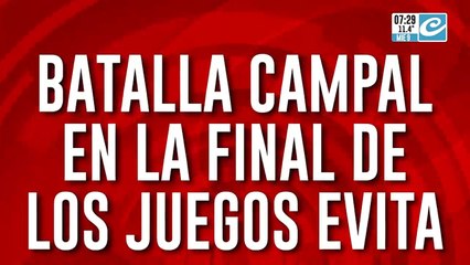 Partido entre adolescentes termina en una verdadera batalla campal