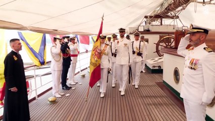 La Princesa Leonor hace la penúltima escala de su crucero de instrucción