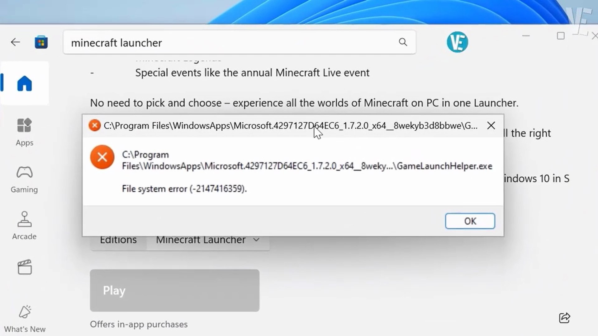 How to Fix File System Error (-2147416359 / -2015294512) When