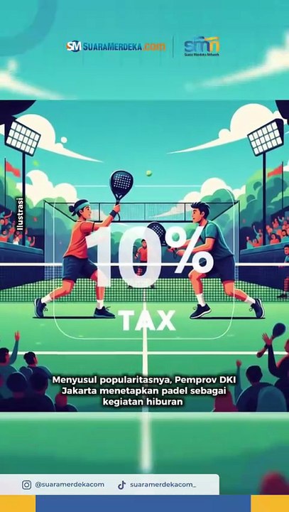 Olahraga Padel di Jakarta Kini Dikenai Pajak Hiburan 10 Persen, Ini Alasannya