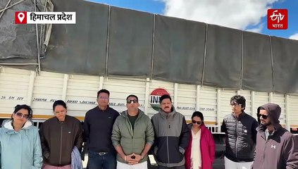 लेह-मनाली मार्गावर कोसळली दरड; कडाक्याच्या थंडीत महाडची तीन कुटुंबं अडकली