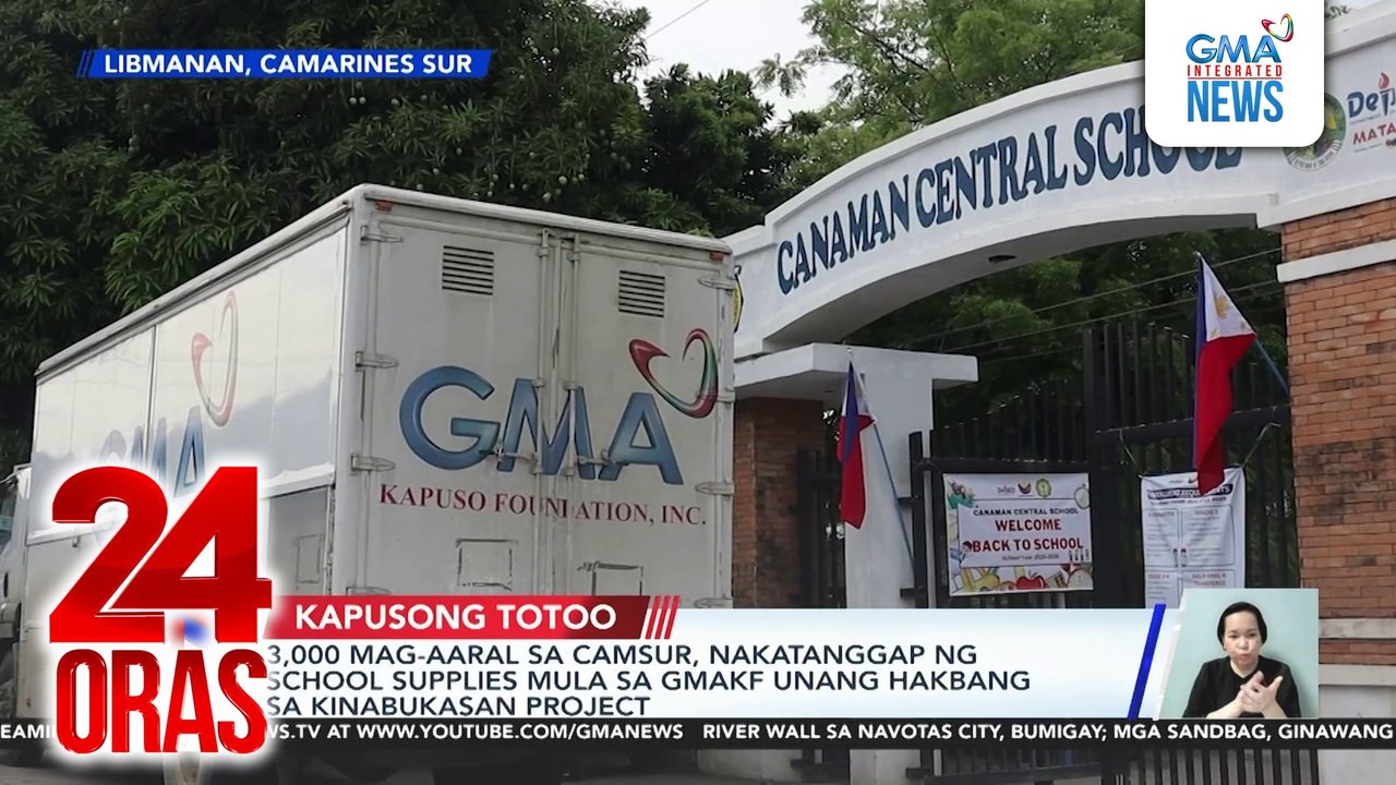 Kapusong Totoo: Libreng school supplies; 120-day feeding program; at feed-a-child program sa Camsur | 24 Oras