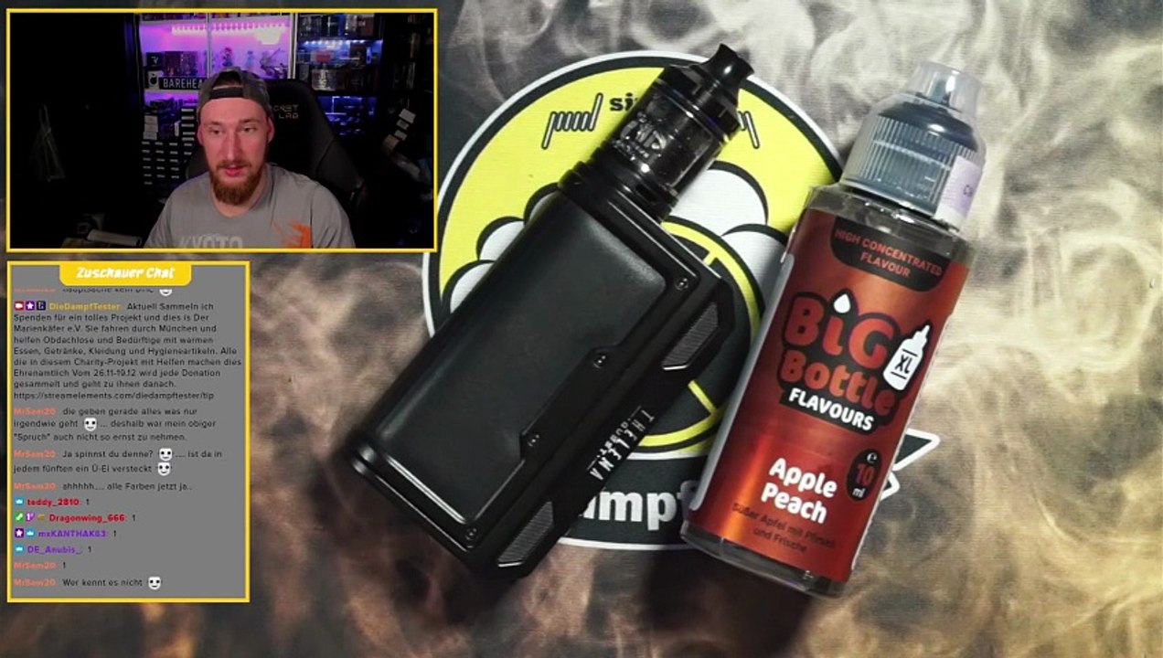 Big Bottle Apple Peach Geschmackstest